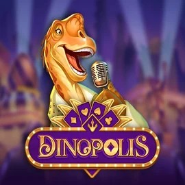 Dinopolis slot logo by Push Gaming at Betista Casino