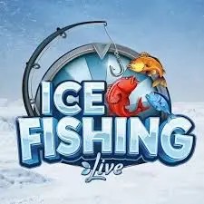 Official Live Casino logo: Ice Fishing Live by Evolution at Betista Casino