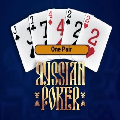 Russian Poker logo by OneTouch Games Betista Casino